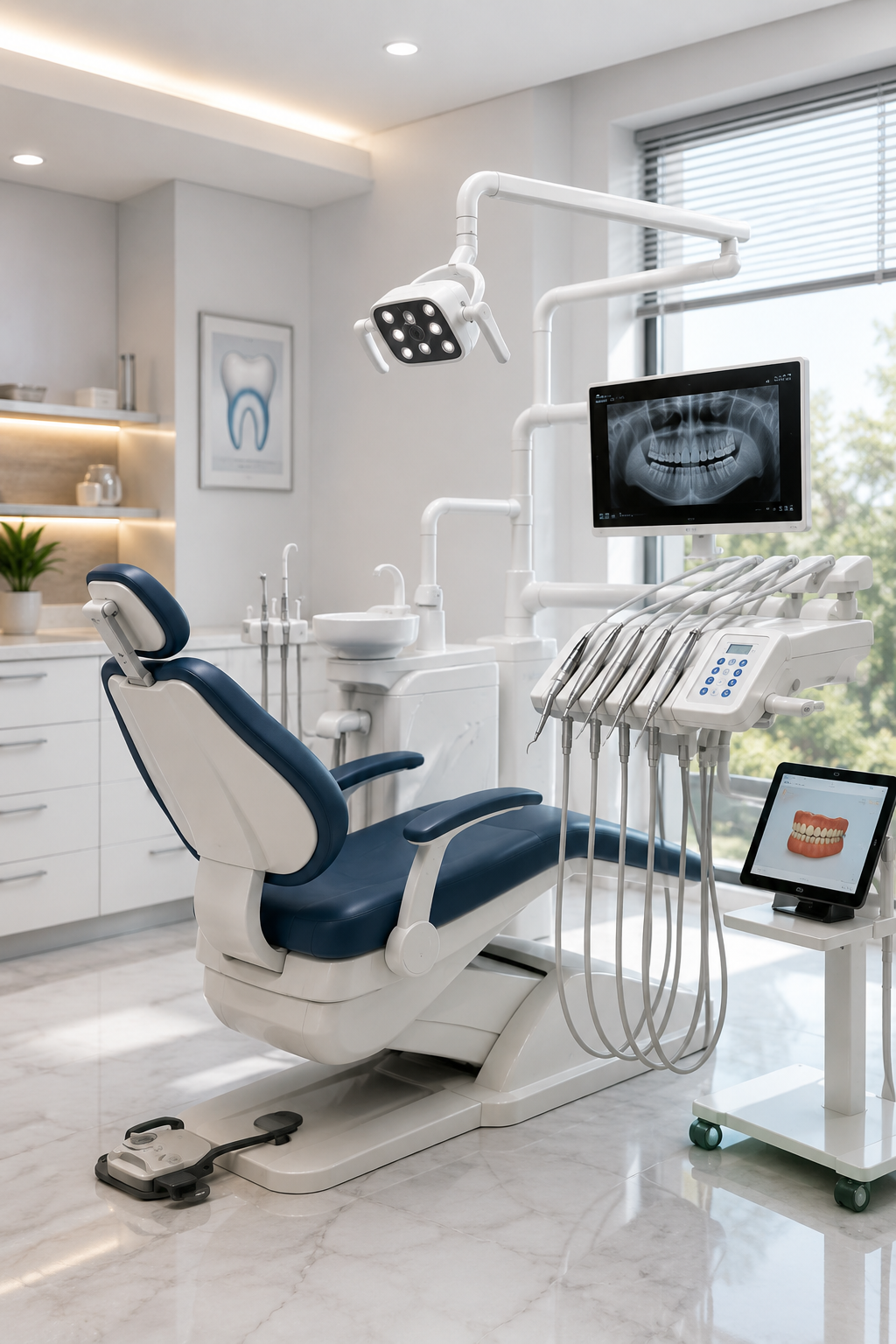 Dental equipment showroom