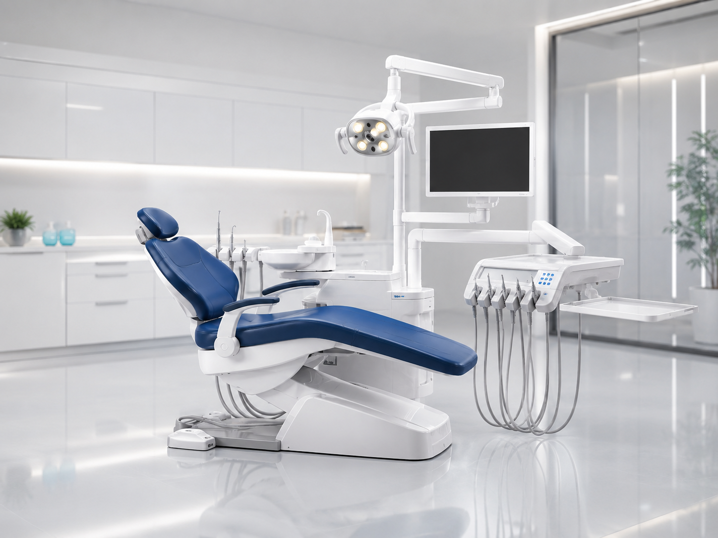 City Dent dental chair setup